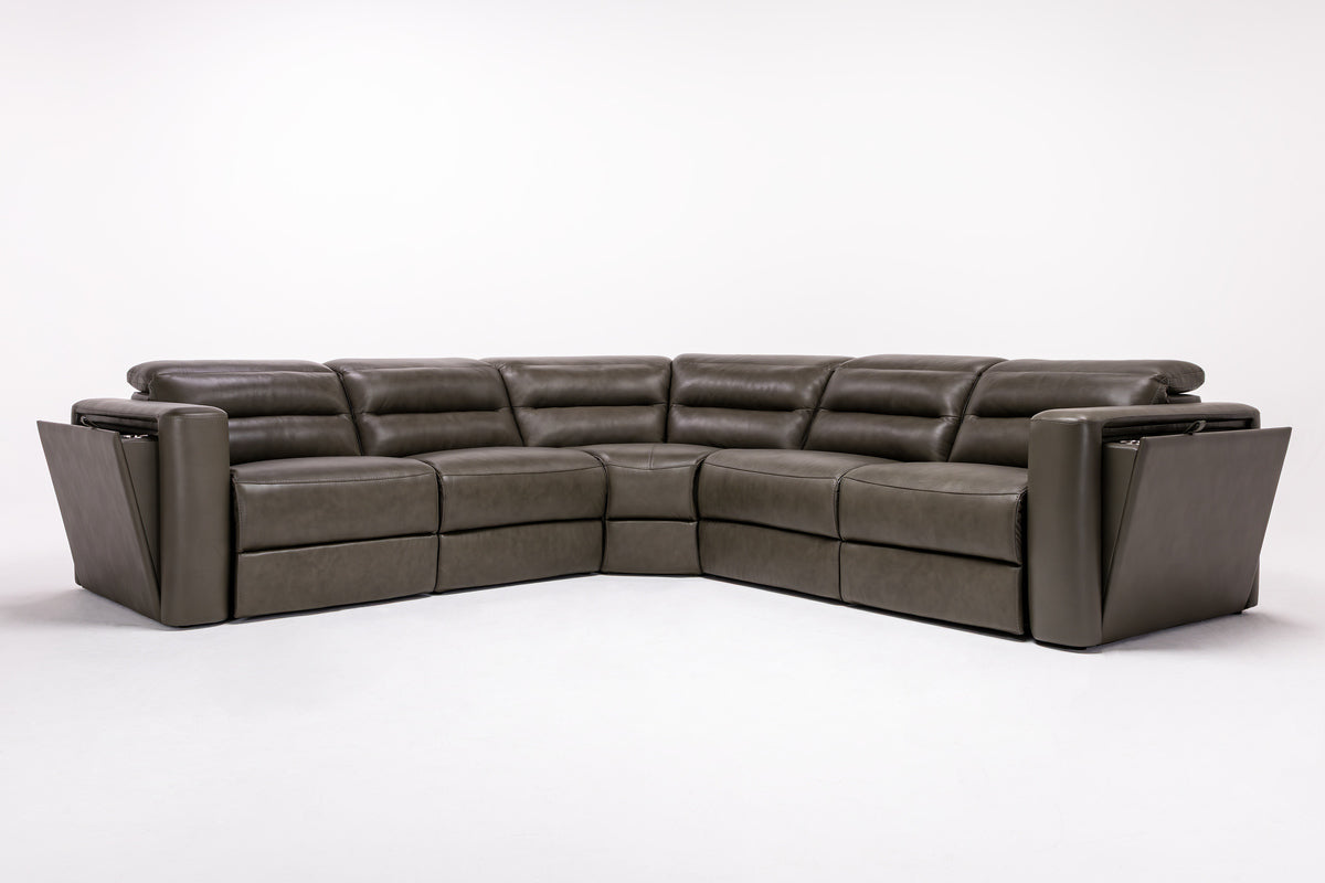 COVE00020:Cove 5 Piece 2 Power Sectional, Open