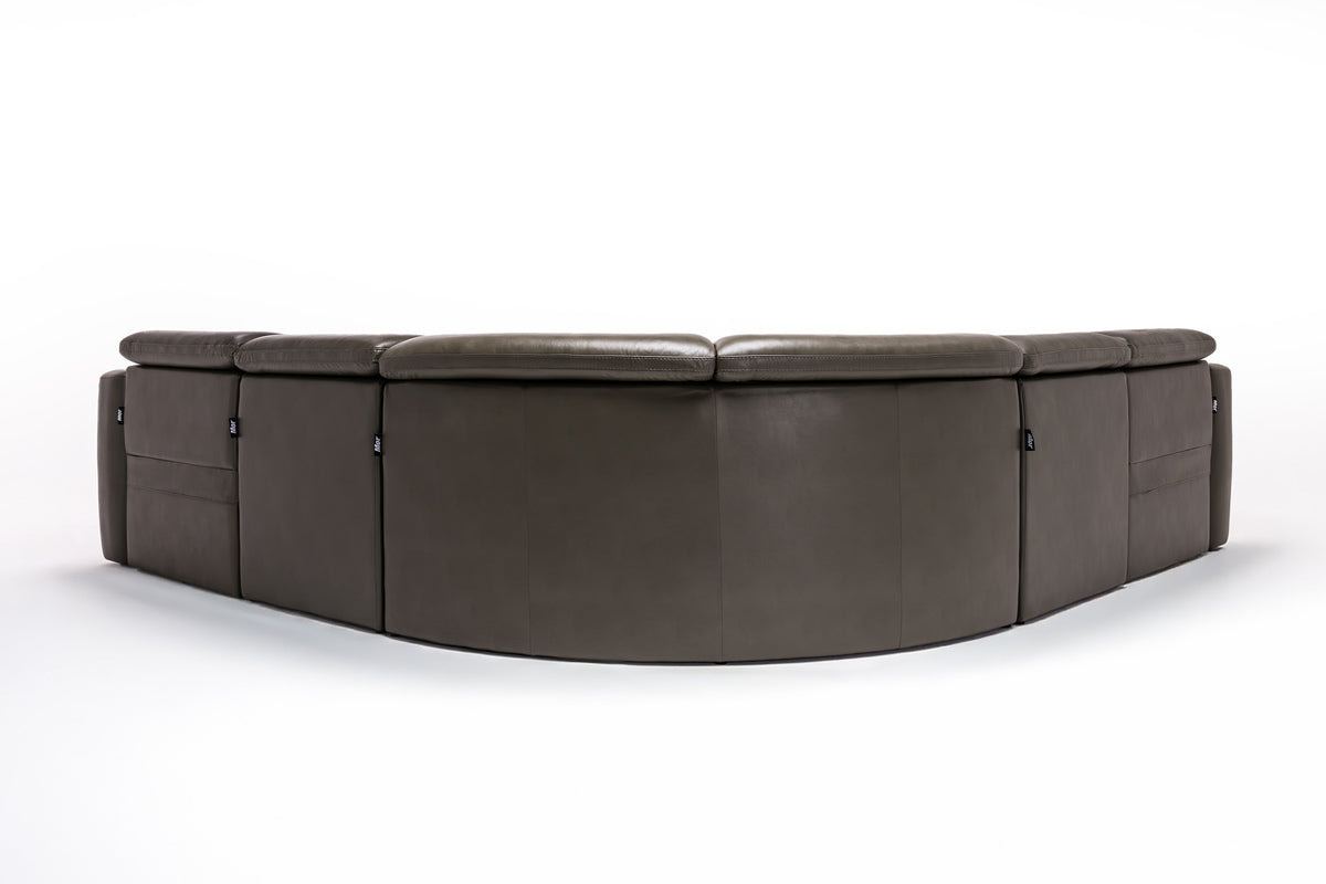 COVE00020:Cove 5 Piece 2 Power Sectional, Back