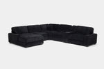CUDDLE002:Cuddle Cloud 6 Piece Chaise Se, Angled