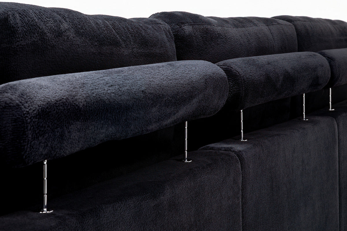 CUDDLE002:Cuddle Cloud 6 Piece Chaise Se, 
