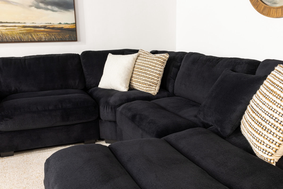 CUDDLE003:Cuddle Cloud 6 Piece Chaise Se, 