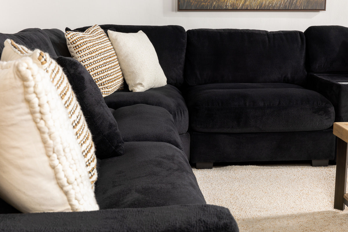 CUDDLE001:Cuddle Cloud 6 Piece Sectional, 