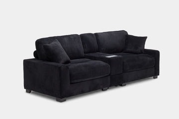 CUDDLE073:Cuddle Cloud Console Loveseat, Angle