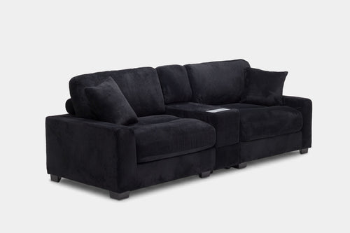 CUDDLE073:Cuddle Cloud Console Loveseat, Angle