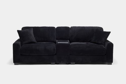 CUDDLE073:Cuddle Cloud Console Loveseat, Front