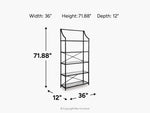 889937365:Dakerwell Bookcase, 