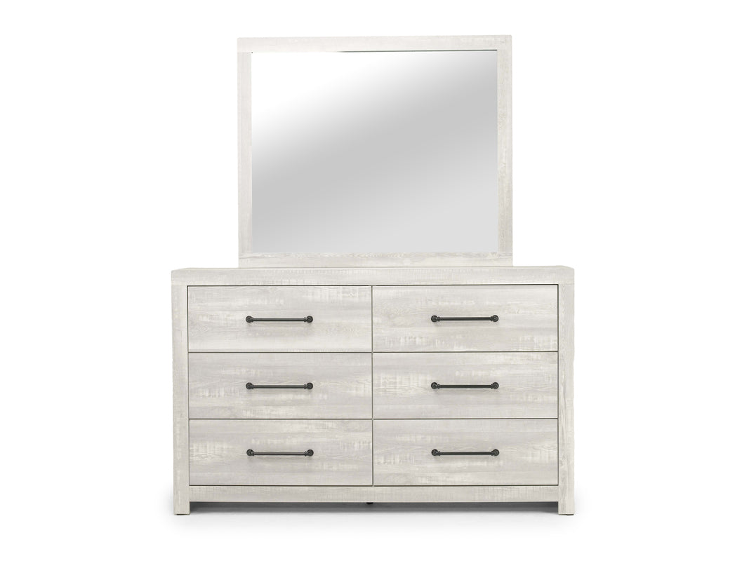 LATHAM207:Dallas Panel Bed With Lights, , Front