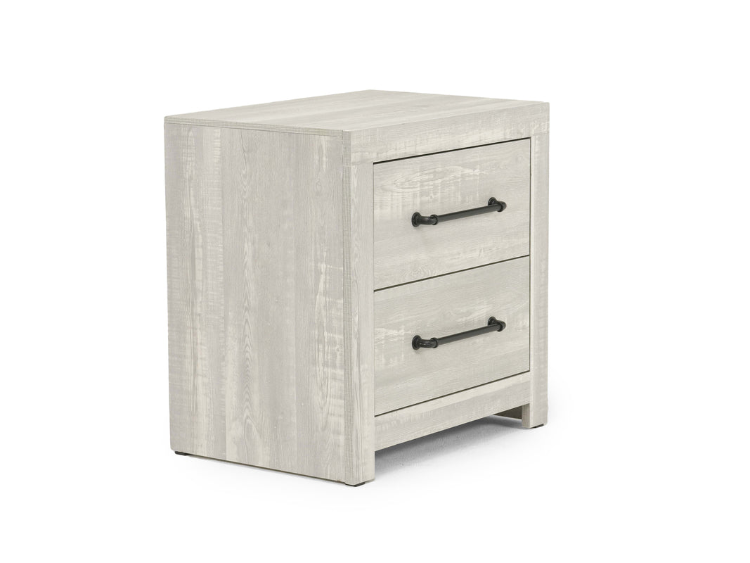 LATHAM001:Dallas Panel Bed With Lights &, AngledAngle