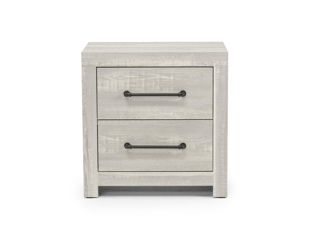 LATHAM005:Dallas Panel Bed With Lights &, Front