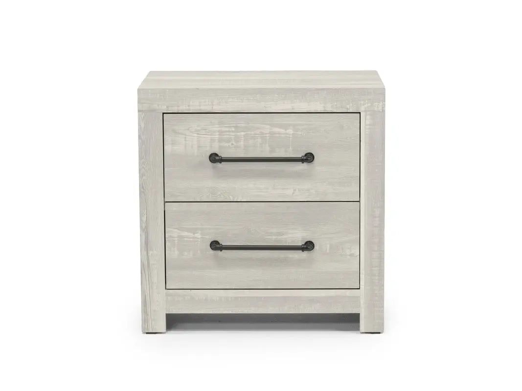 LATHAM005:Dallas Panel Bed With Lights &, Front