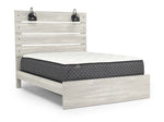 LATHAM001:Dallas Panel Bed With Lights &, Angle