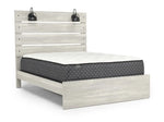 LATHAM005:Dallas Panel Bed With Lights &, Angle