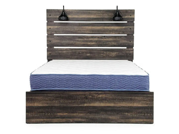DALLAS000:Dallas Panel Bed, Angled