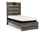 DALLAS207:Dallas Panel Bed With Lights, , Angled