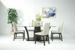625227496:Dapper Dining Table & 4 Chairs in Brown, Image 1