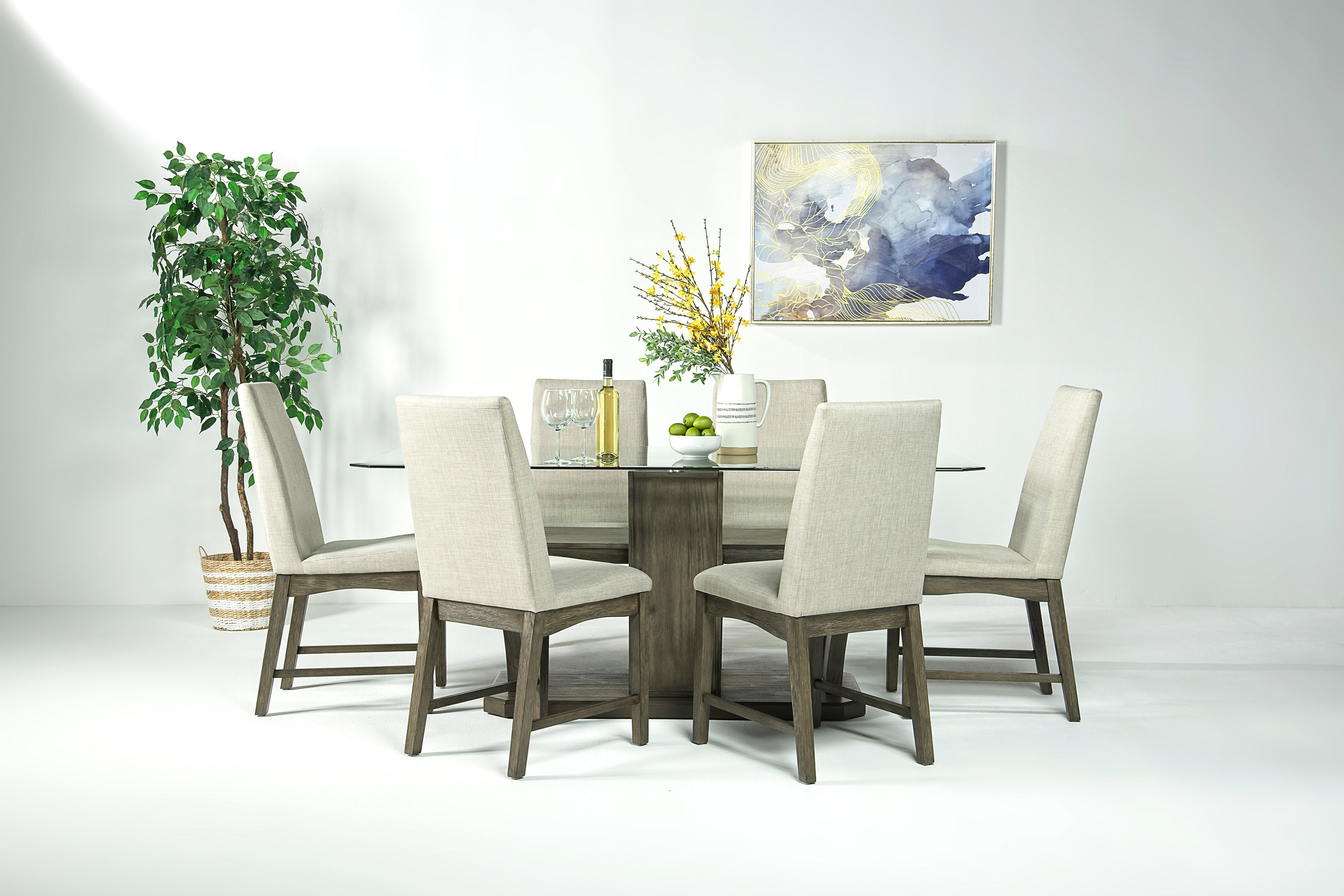 879172803:Dapper Dining Table in Gray, Image 4