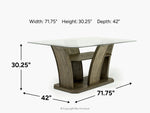 879172803:Dapper Dining Table, 