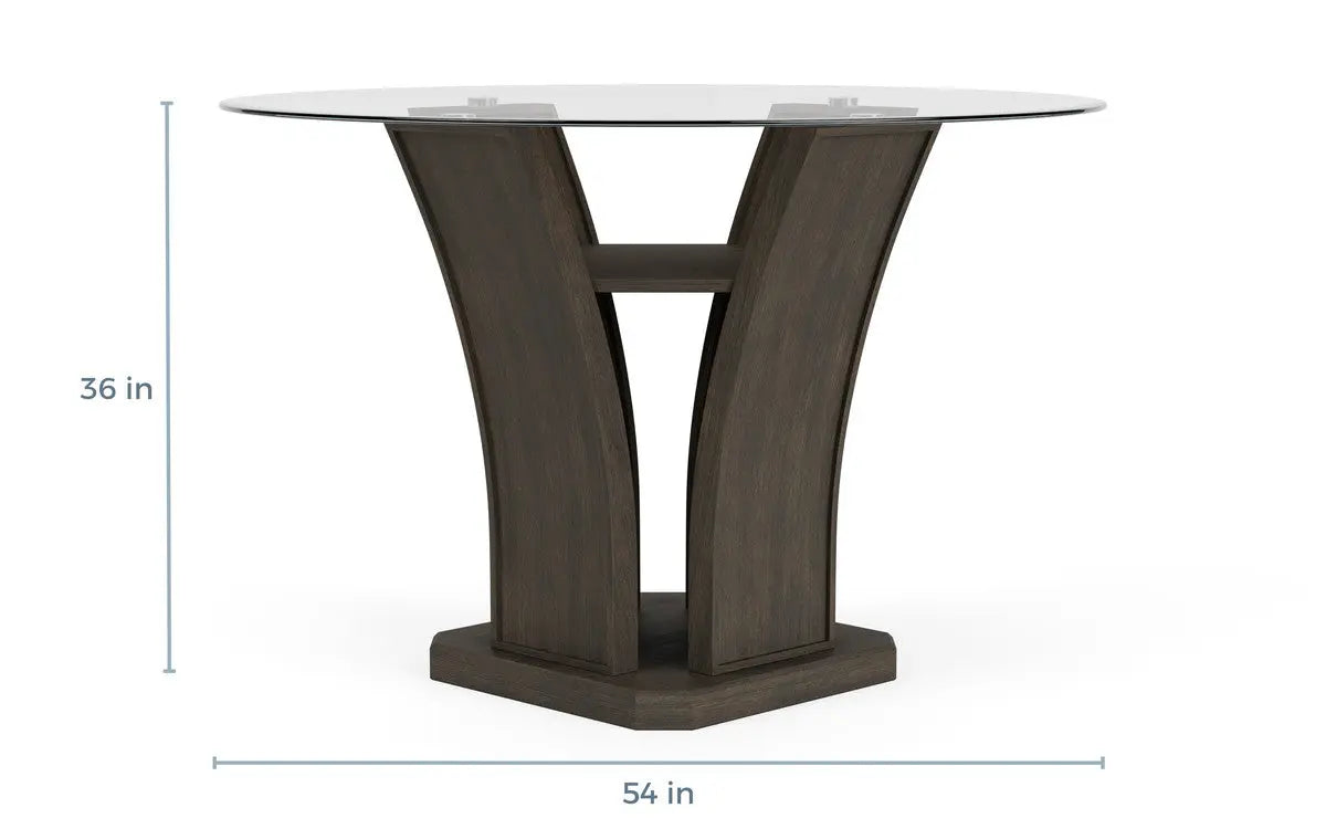 410542465:Dapper Round Counter Height Di, 