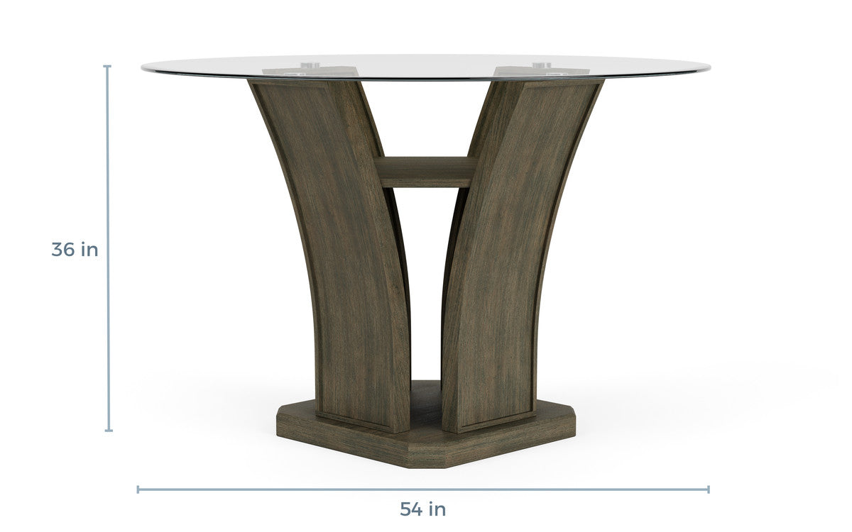 634172613:Dapper Round Counter Height Di, 