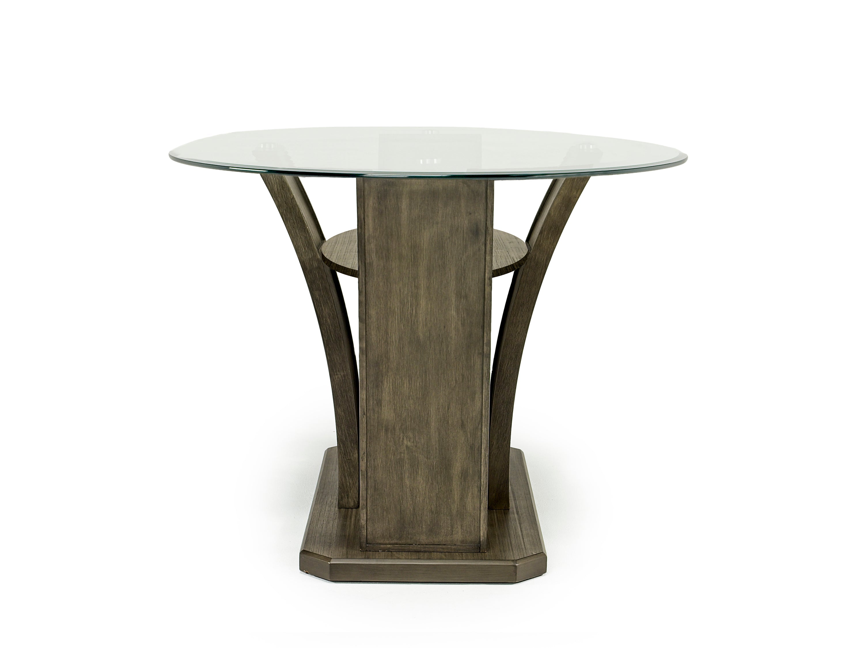 458814787:Dapper Round Counter Height Dining Table in Gray, Image 2
