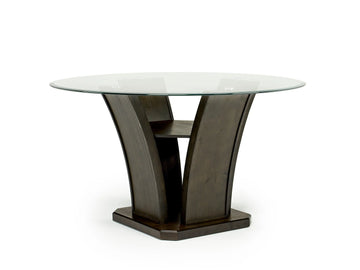 351662011:Dapper Round Dining Table in Brown, Image 1