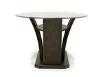 351662011:Dapper Round Dining Table in Brown, Image 2