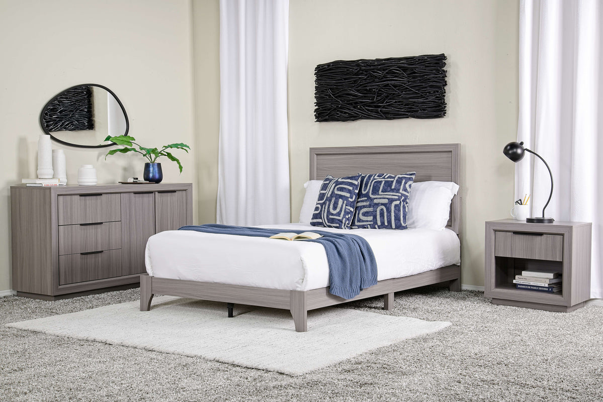 370445161:Darien Panel Bed & Dresser & M, Styled