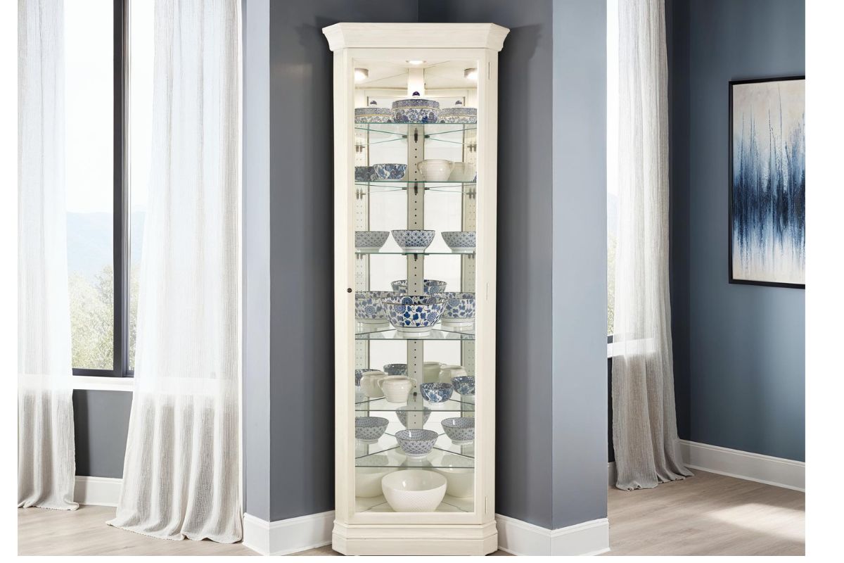 708936360:Delia Corner Curio Cabinet in Linen