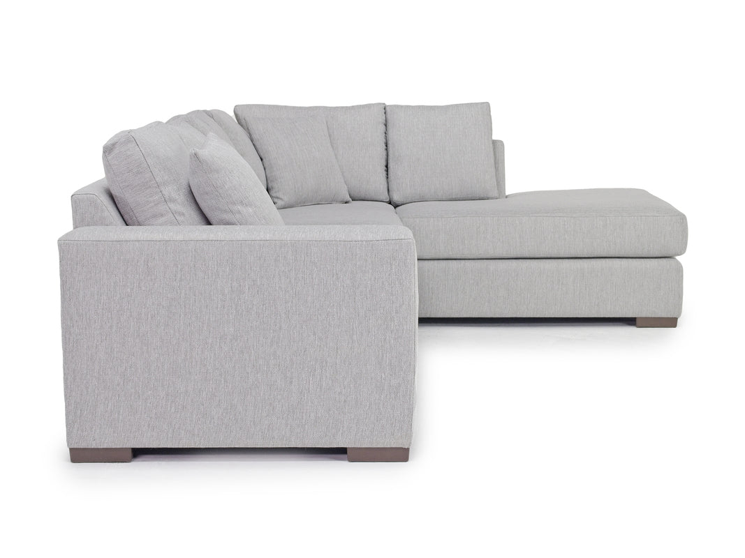DENNON002:Dennon Sofa Chaise Sectional, Side