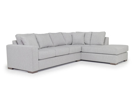 DENNON002:Dennon Sofa Chaise Sectional, Angle