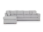DENNON001:Dennon Sofa Chaise Sectional, Front