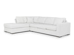 DENNON011:Dennon Sofa Chaise Sectional, Angle
