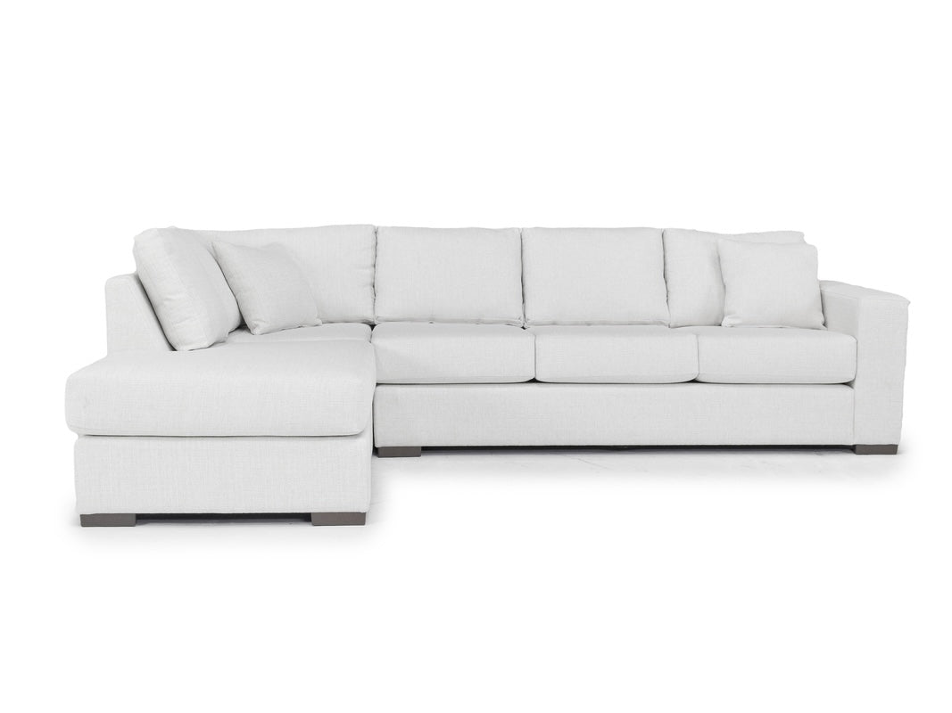 DENNON011:Dennon Sofa Chaise Sectional, Front