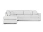 DENNON011:Dennon Sofa Chaise Sectional, Front