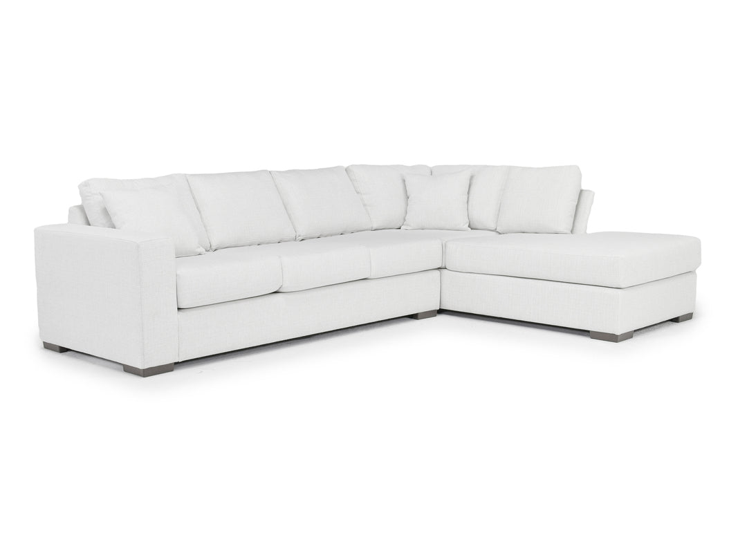 DENNON012:Dennon Sofa Chaise Sectional, Angle