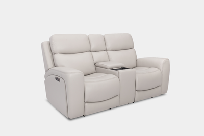701887156:Denver 3 Power Console Loveseat, Angled