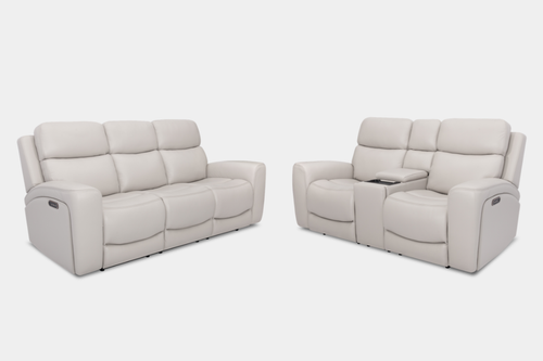 DENVER001:Denver 3 Power Sofa & Console Loveseat, 