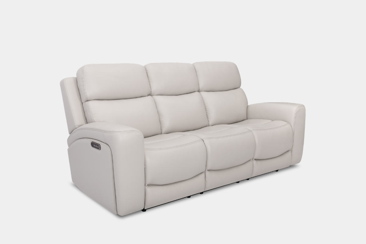 DENVER001:Denver 3 Power Sofa & Console Loveseat, Angled