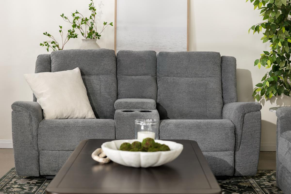 109121743:Derby Reclining Console Lovese, 