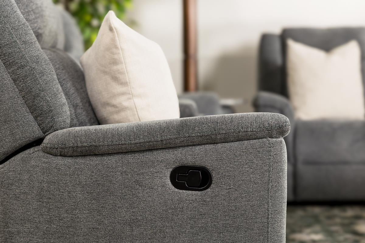 DERBY0000:Derby Reclining Sofa & Console, 