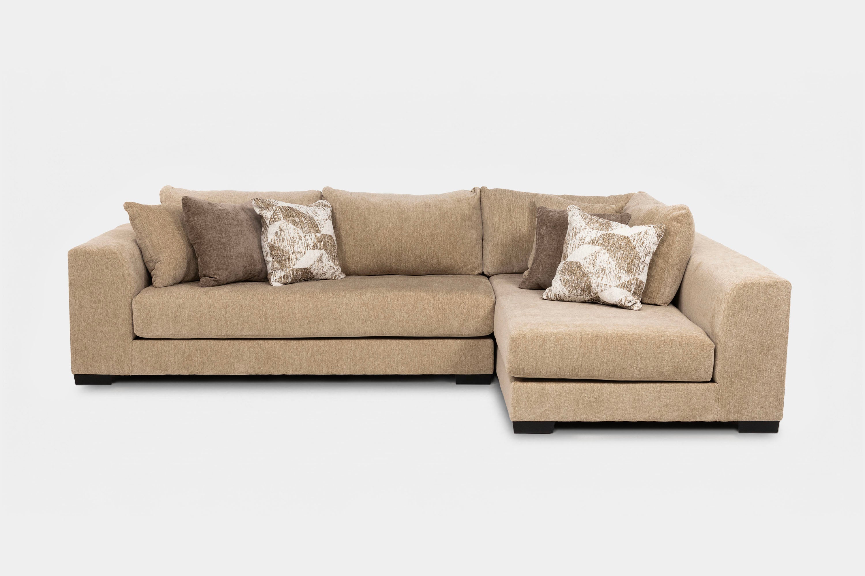 DEXTER001:Dexter Sofa Chaise Sectional, Front