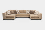 DEXTER000:Dexter 3 Piece Sectional, Front