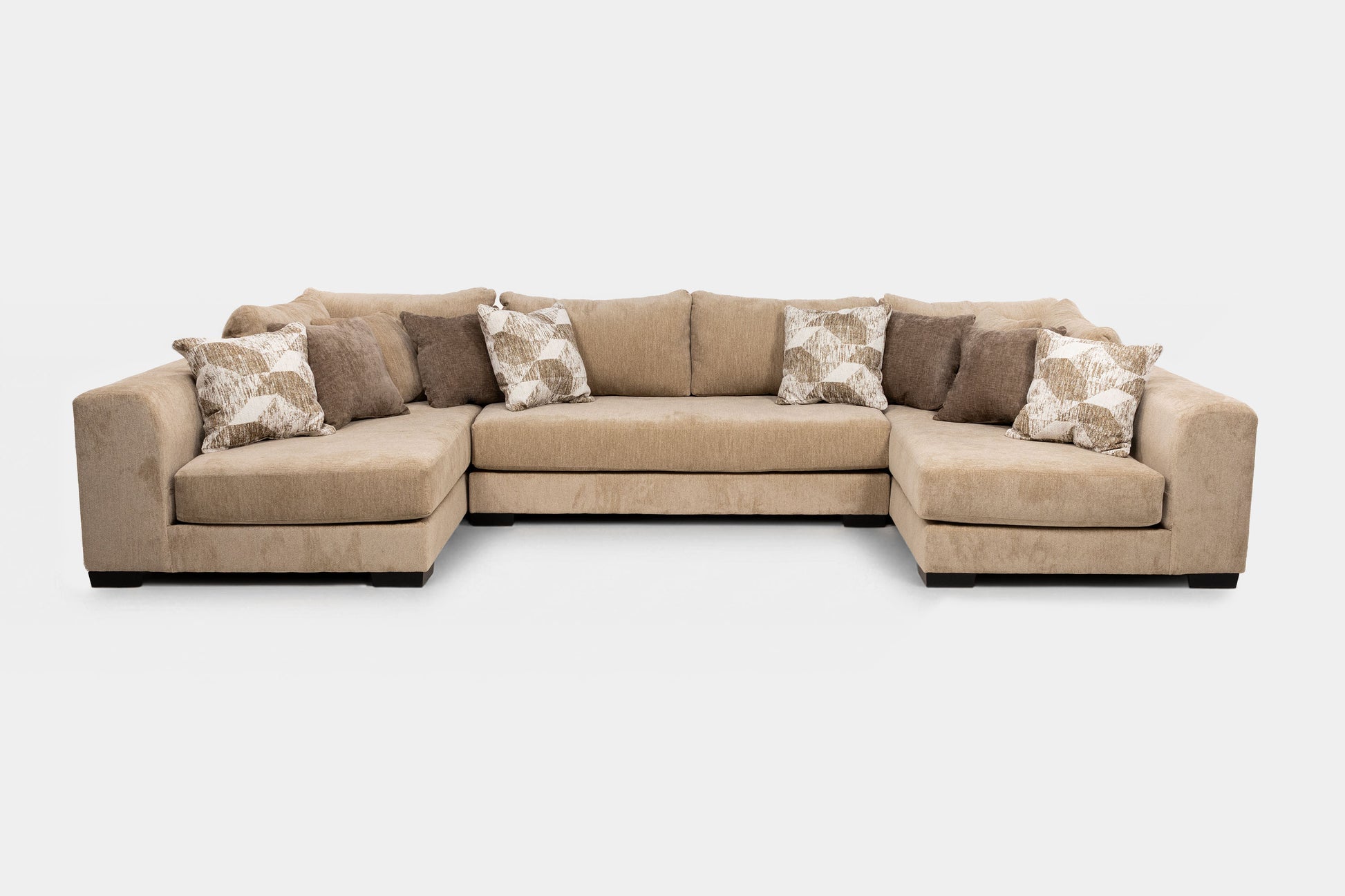 DEXTER000:Dexter 3 Piece Sectional, Front