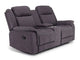 Diamond Reclining Console Loveseat