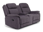 DIAMOND00:Diamond Reclining Sofa & Conso, AngledAngle