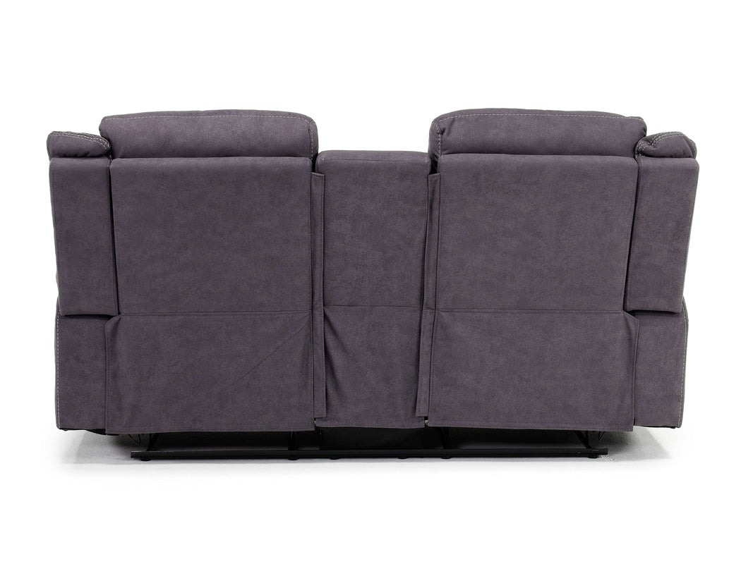 472195966:Diamond Reclining Console Love, Back