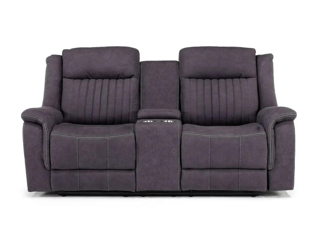 472195966:Diamond Reclining Console Love, Front