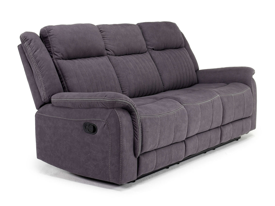 DIAMOND00:Diamond Reclining Sofa & Conso, AngledAngle