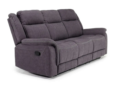 DIAMOND00:Diamond Reclining Sofa & Conso, AngledAngle