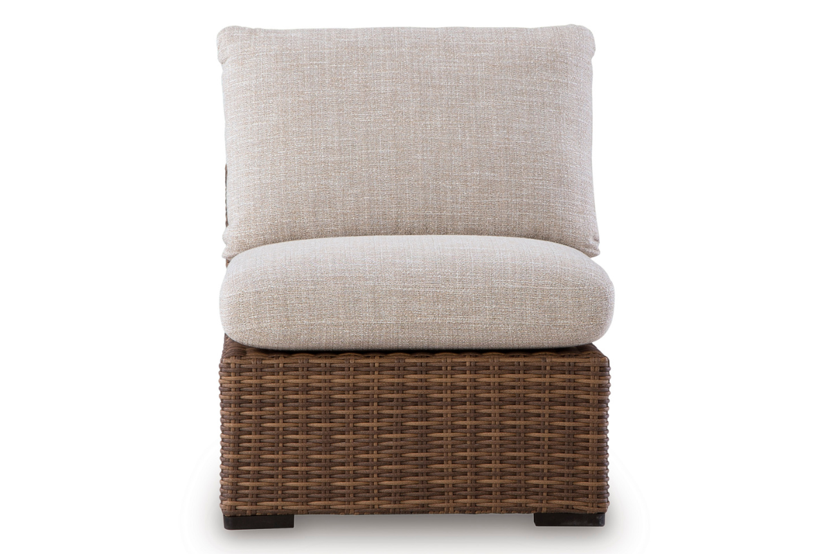 090758654:Dolan Creek Outdoor Armless Chair, Front